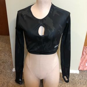 ECHT Long sleeved crop workout top